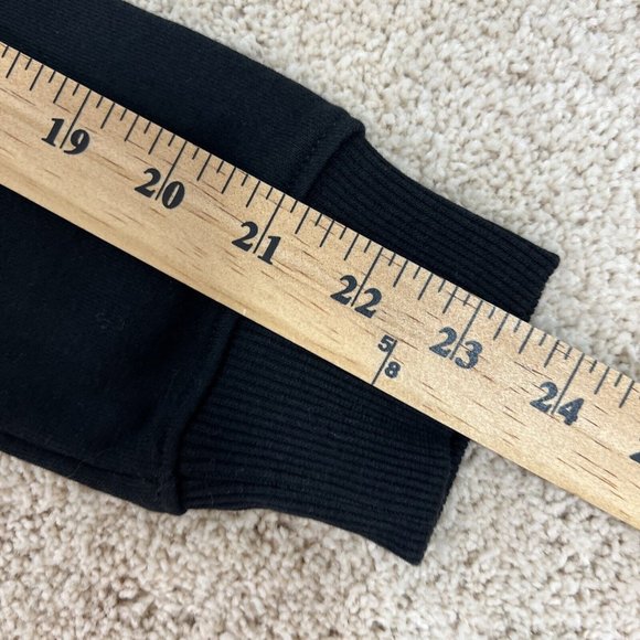 Fila Long Sleeve French Terry Crewneck Sweatshirt Alexa Black Women's  XS NWT - Picture 8 of 12